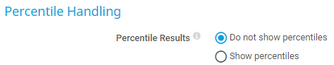 Percentile Handling